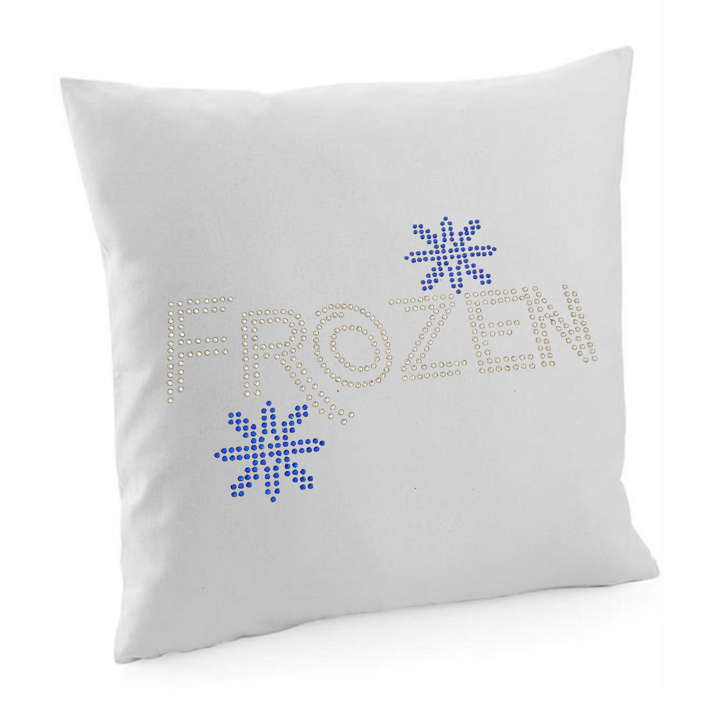 Frozen musical design, cotton cushion cover