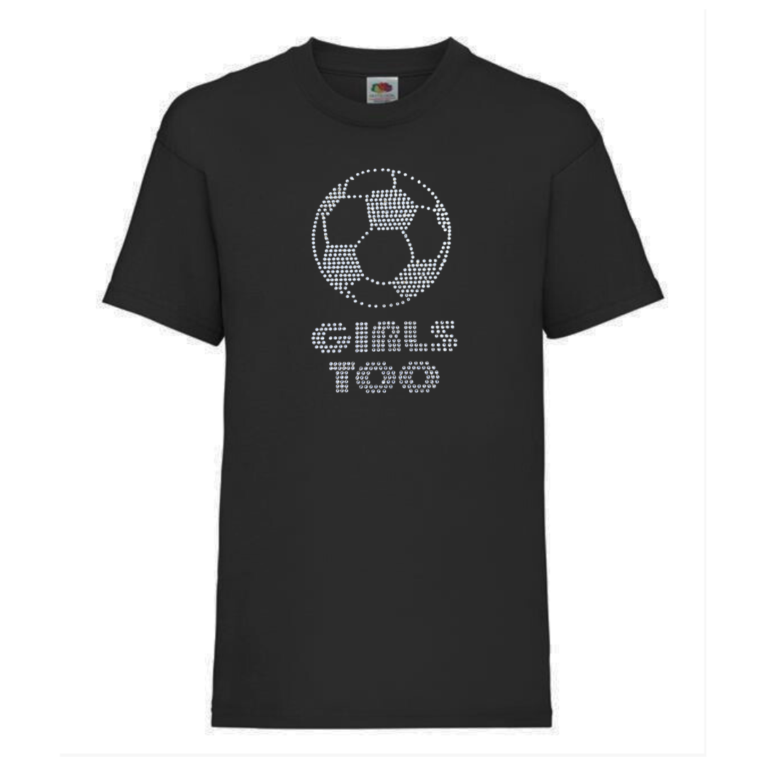 Girls Too T-shirt Childrens