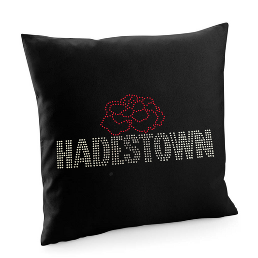 Hadestown inspired musical design, cotton cushion cover