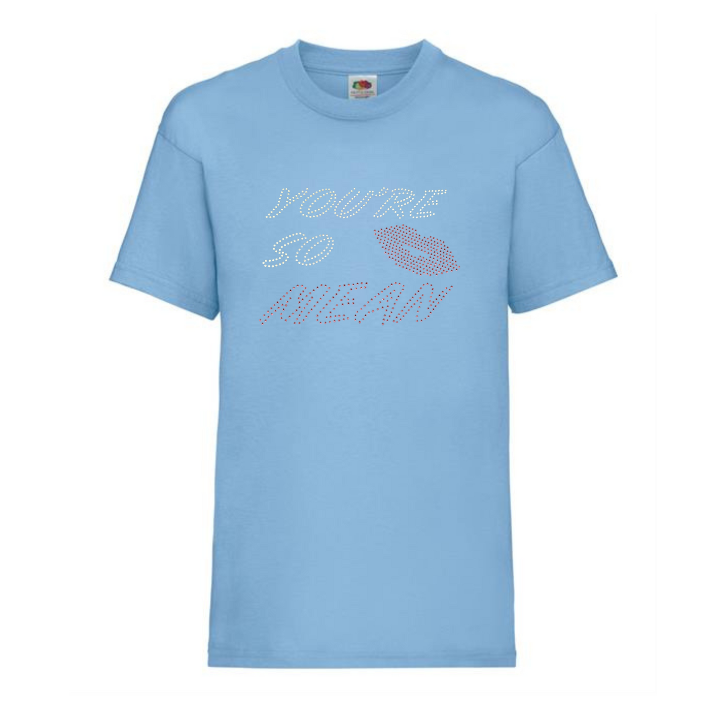 Mean Girls inspred musical theatre theatre T shirt with sparkly lip detail