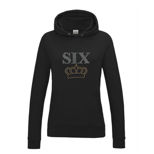 Six musical ladies pullover Hoodie