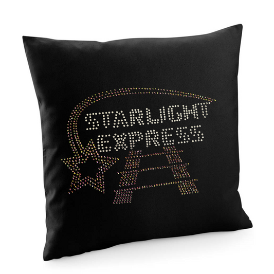 Starlight Express inspired musical design, cotton cushion cover