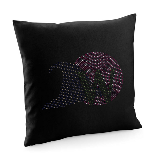 Wicked musical inspired pink bubble detail, cotton cushion cover, Perfect Gift for musical theatre Broadway Lovers, cover only