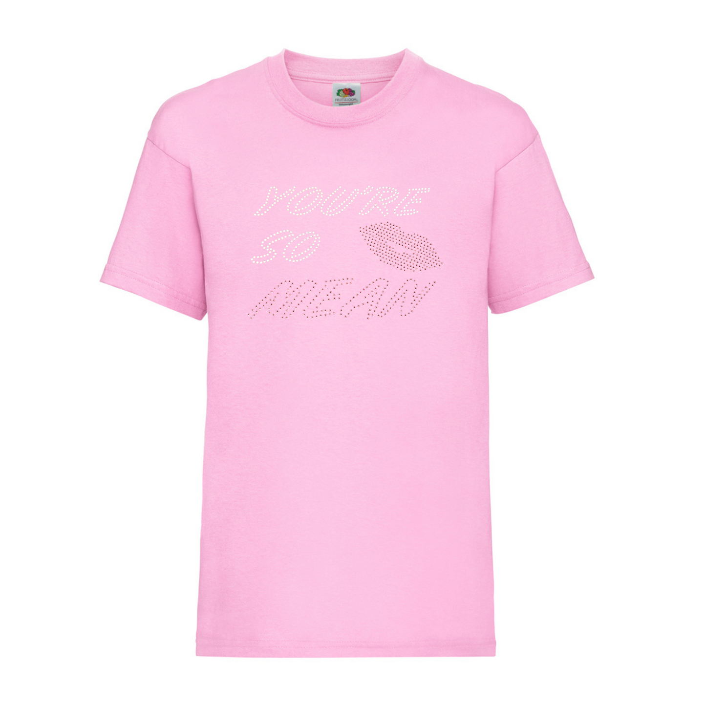 Mean Girls inspred musical theatre theatre T shirt with sparkly lip detail