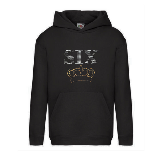 Six musical Hoodie Pullover Children's